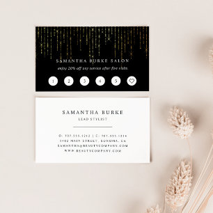 Gold Marquee Loyalty Cards