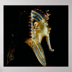 Gold mask of Tutankhamun Poster