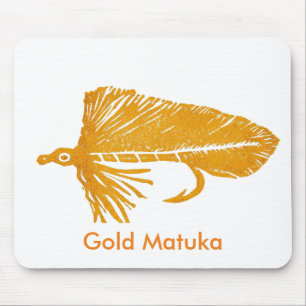 "Gold Matuka" Classic Trout Fly Mousepad