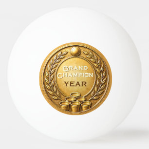 Gold Medal Beer Pong Tournament Championship Ping Pong Ball