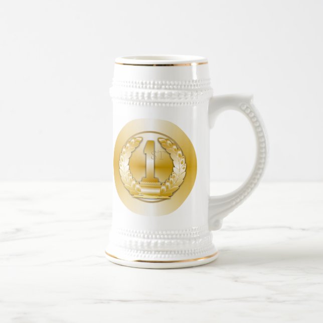 Gold Medal, Beer Stein (Right)