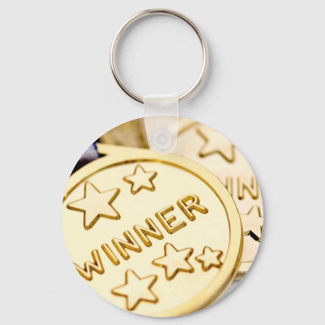 Gold Medal Keychain (Front)