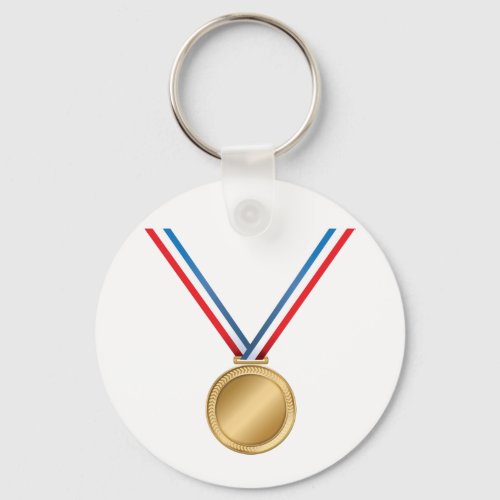 Gold Medal Keychain