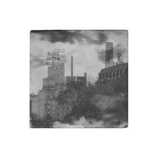 Gold Medal Sign Stone Magnet