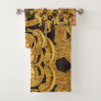 Gold Medusa with Baroque Ornaments Guest Towels