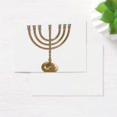 gold menorah (Desk)