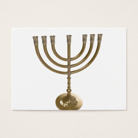 gold menorah (Front)