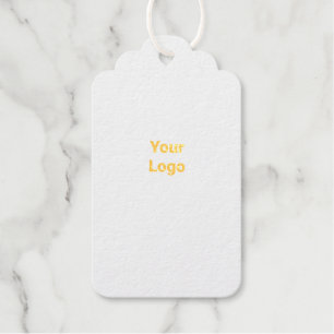 GOLD MERRY CHRISTMAS SIMPLE FAVOR TAGS