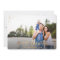Gold merry Christmas stars photo holiday card