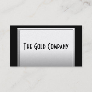 Gold Metal Business Cards