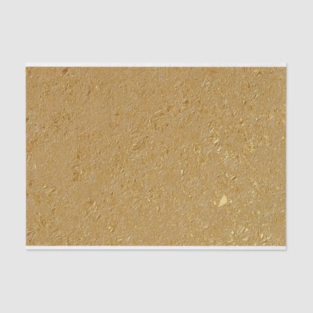 Gold Metal Flakes   Tissue Paper (Front)
