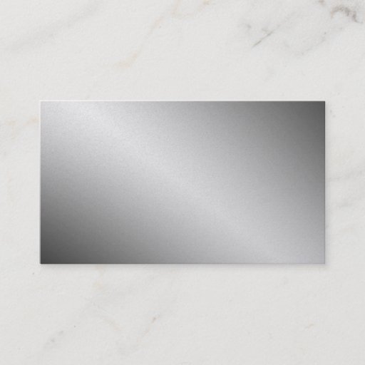 Customizable Gold Metal Look Business Cards