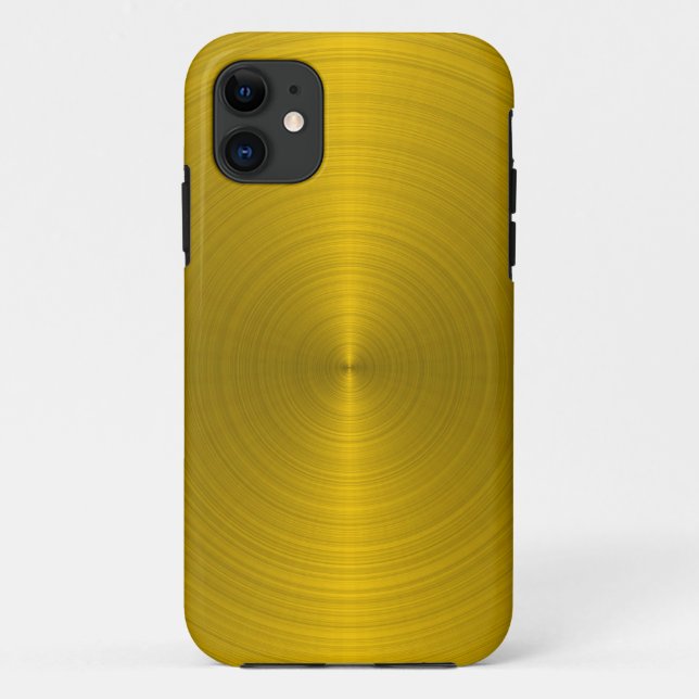 Gold Metallic Case-Mate iPhone Case (Back)