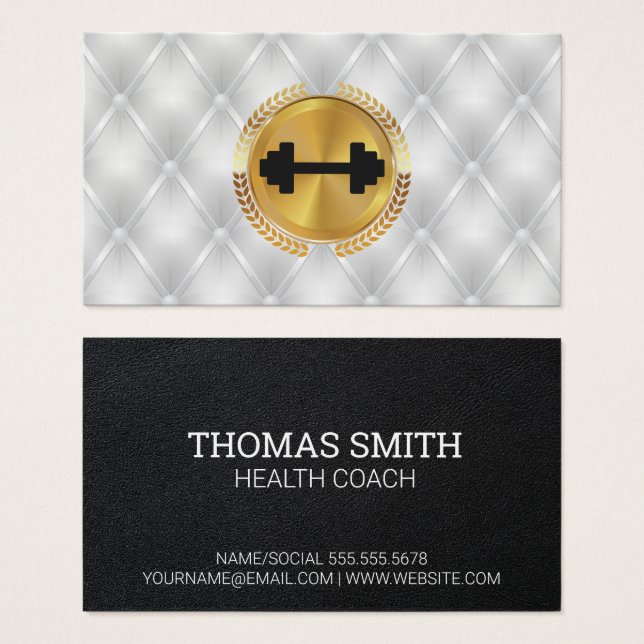 Gold Metallic Leaf Seal |Luxury Upholster Padding (Front & Back)