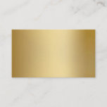 Gold Metallic Look Business Cards at Zazzle