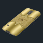 Gold Metallic Look With Diamonds Pattern 3 Galaxy S5 Case<br><div class="desc">Gold tones shiny metallic look with diamonds pattern. Custom and optional monogram.</div>