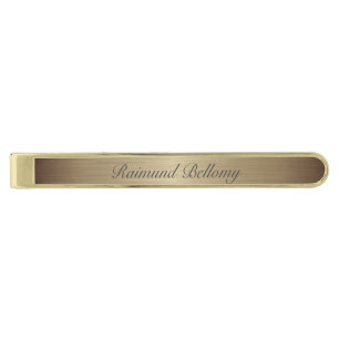 Gold Metallic Tie Bar