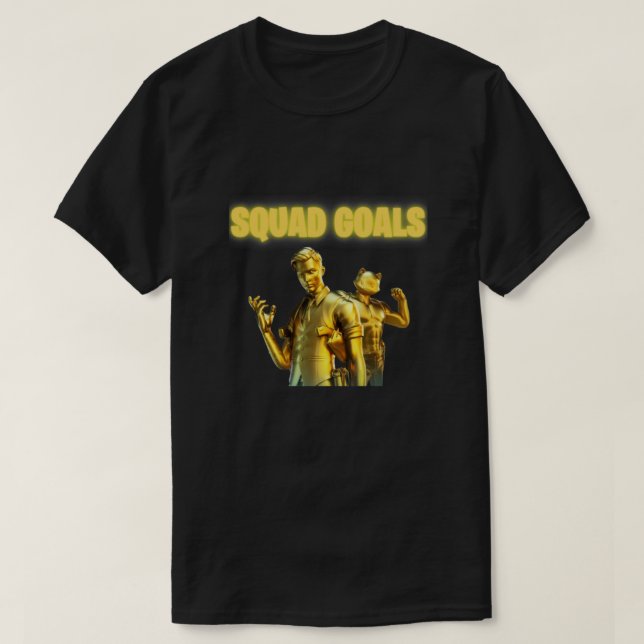 Gold midas &amp; meowscles Squad Goals Classic T-Shirt (Design Front)
