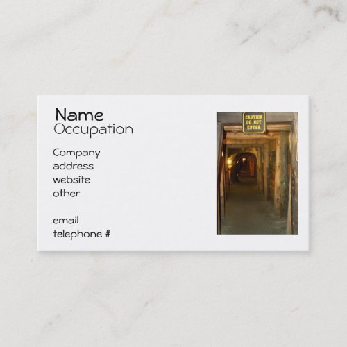 Gold Mine Business Cards