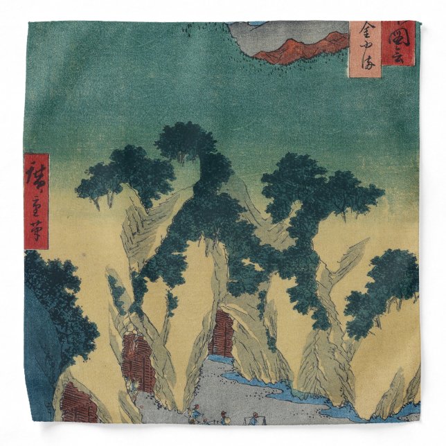 Gold mine in Sado province Bandana (Front)