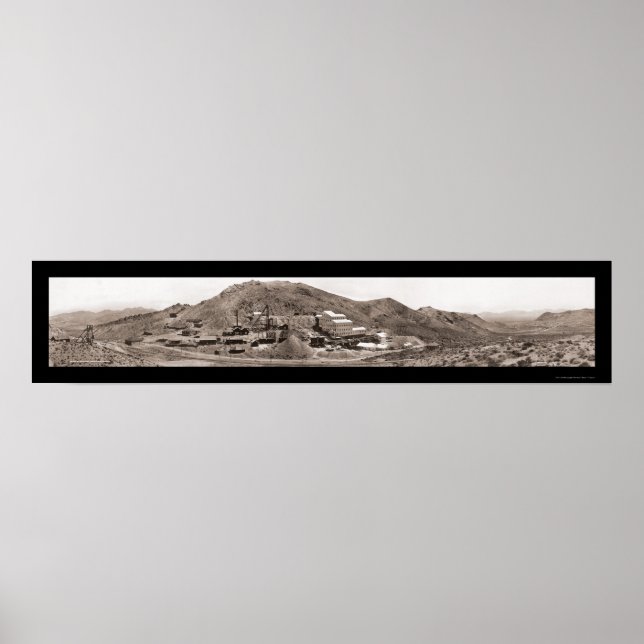 Gold Mine Rhyolite NV Photo 1908 Poster (Front)