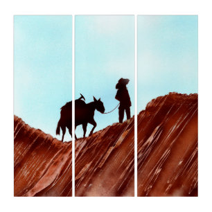 Gold Miner Triptych