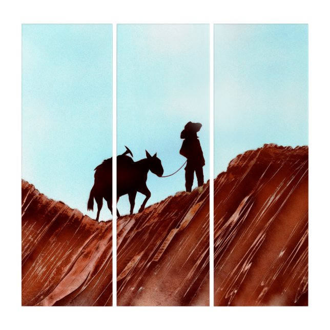 Gold Miner Triptych (Front)
