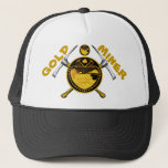 Gold Miner Trucker Hat at Zazzle