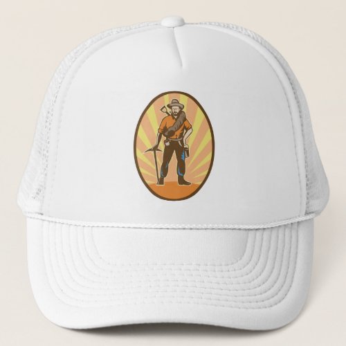 Gold Miner Trucker Hat