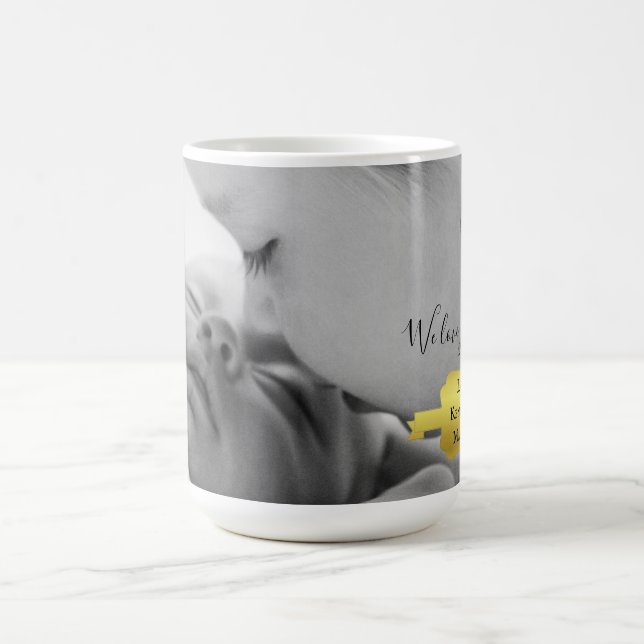 Gold Minimalist Photo Mother's Day Coffee Mug (Center)