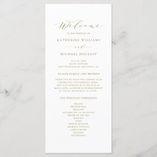 Wedding Programs Zazzle