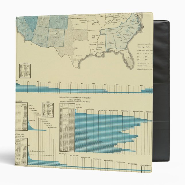 Gold mining regions binder (Front/Inside)