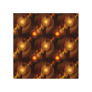 Gold Modern Boho Elegant Abstract Art Pattern #501