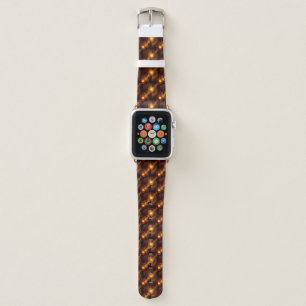 Gold Modern Boho Elegant Abstract Art Pattern #501 Apple Watch Band
