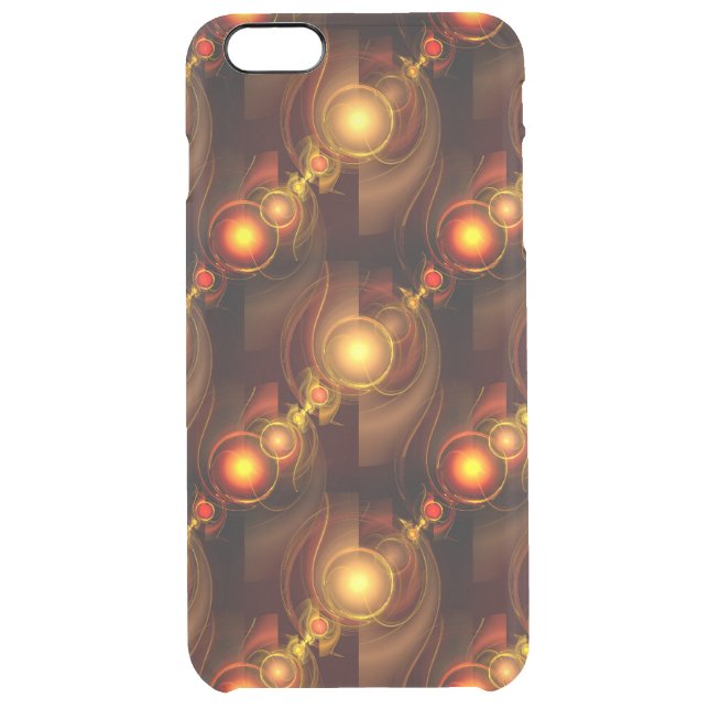 Gold Modern Boho Elegant Abstract Art Pattern #501 Uncommon iPhone Case (Back)