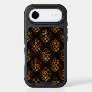 Gold Modern Boho Elegant Abstract Art Pattern #502 iPhone 17 Air Case