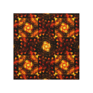 Gold Modern Boho Elegant Abstract Art Pattern #506