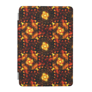 Gold Modern Boho Elegant Abstract Art Pattern #506 iPad Mini Cover