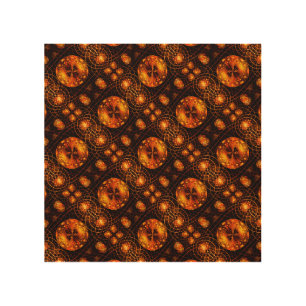 Gold Modern Boho Elegant Abstract Art Pattern #507