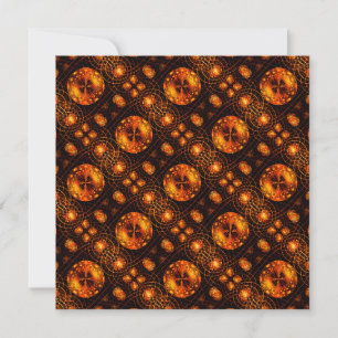 Gold Modern Boho Elegant Abstract Art Pattern #507