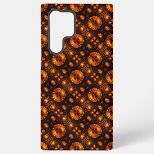 Gold Modern Boho Elegant Abstract Art Pattern #507 Samsung Galaxy S22 Ultra Case