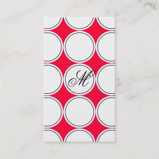 Gold Moderne Business Card (Front)