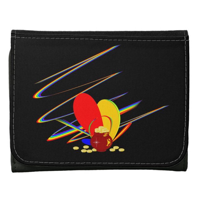 Gold money ang magic rainbow Wallet (Front)