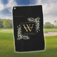 https://rlv.zcache.com/gold_monogram_elegant_modern_greenery_black_golf_towel-r_fjjnd7_200.webp