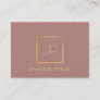 Gold Monogram Modern Template Luxury Premium Silk Business Card