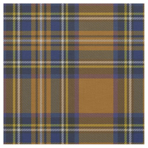 Gold multi color, blue, purple yellow stripe plaid fabric