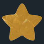 Gold n Copper Sheet :  Lotus Engraved Design Star Sticker<br><div class="desc">Gold n Copper Sheet :  Lotus Engraved Design</div>