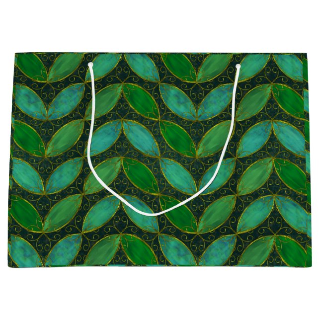 "Gold 'n Leaf" Gift Bag (Front)