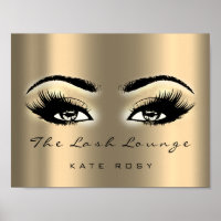 Gold Name Makeup Artist Beauty Studio Lashes