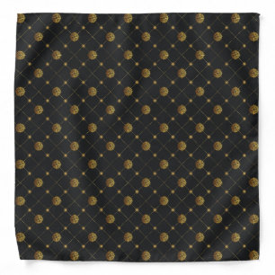 Gold Nautical Bandana